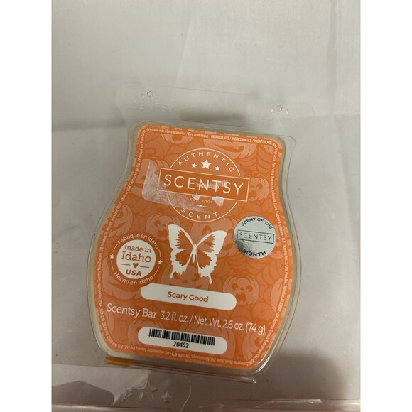 Scentsy Red Pear And Pomegranate, Oh Snapdragon, Scary Good Wax Bars Lot Of 3 - Picture 4 of 4